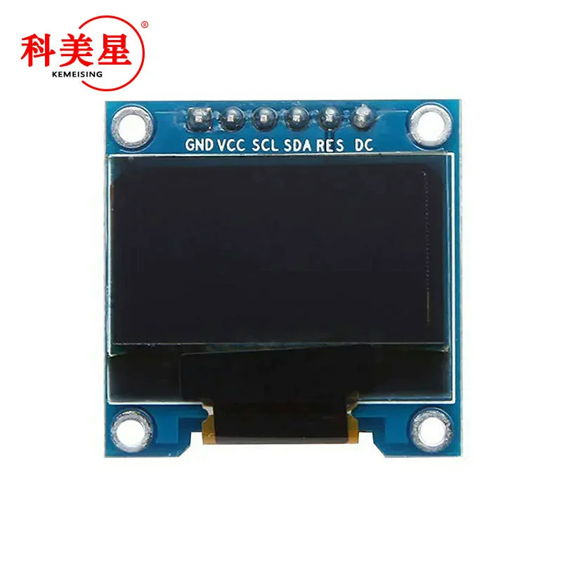 0.96-дюймовый 6-игольчатый OLED LCD дисплей модуль SPI связь 12864/STM32/51/обычный