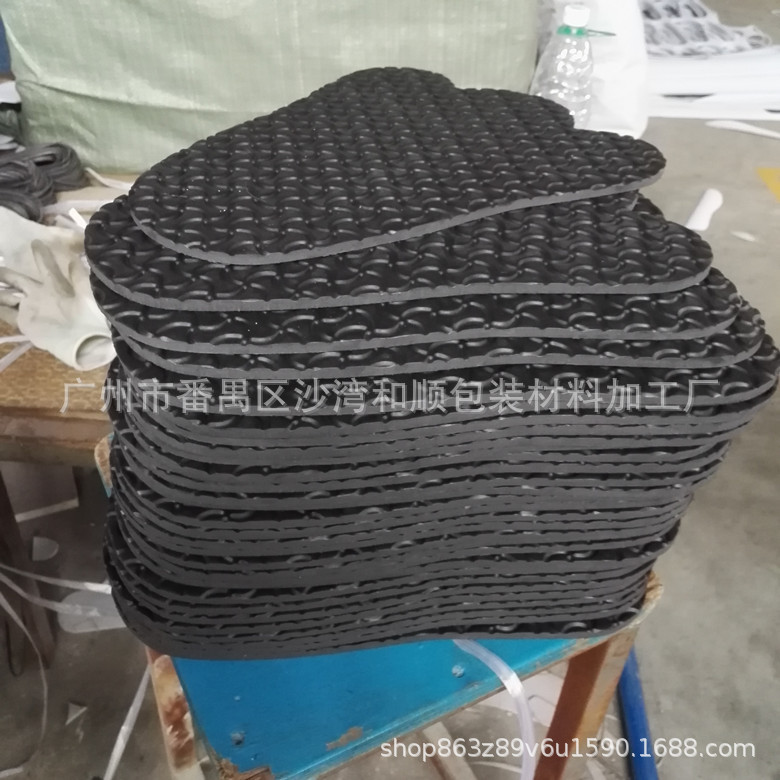 人偶卡通形状EVA发泡花纹防滑毛毛鞋底 7mm50度eva骨头纹片材|undefined