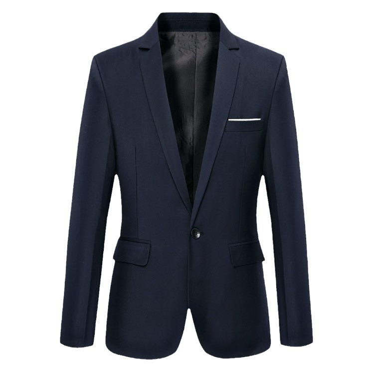 Chaqueta de primavera y otoño para hombre Traje casual de estilo coreano Chaqueta de hombre slim fit traje de negocios profesional Sina mejor hombre ropa formal