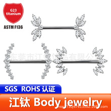 ����F136���黷������Ҷ��Բ�����ʯG23�ѺϽ����崩����Ʒ�鶤