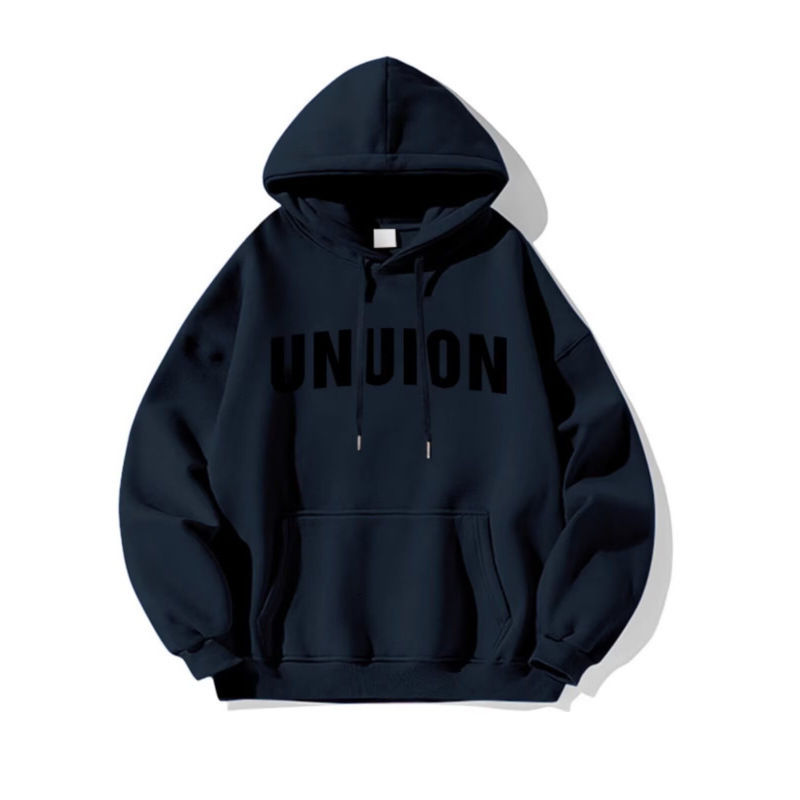 Maglione da uomo con cappuccio, primavera e autunno, stile Hong Kong, ampio, alla moda, con stampa di lettere, versatile, nuovo nel 2026_voghion.com