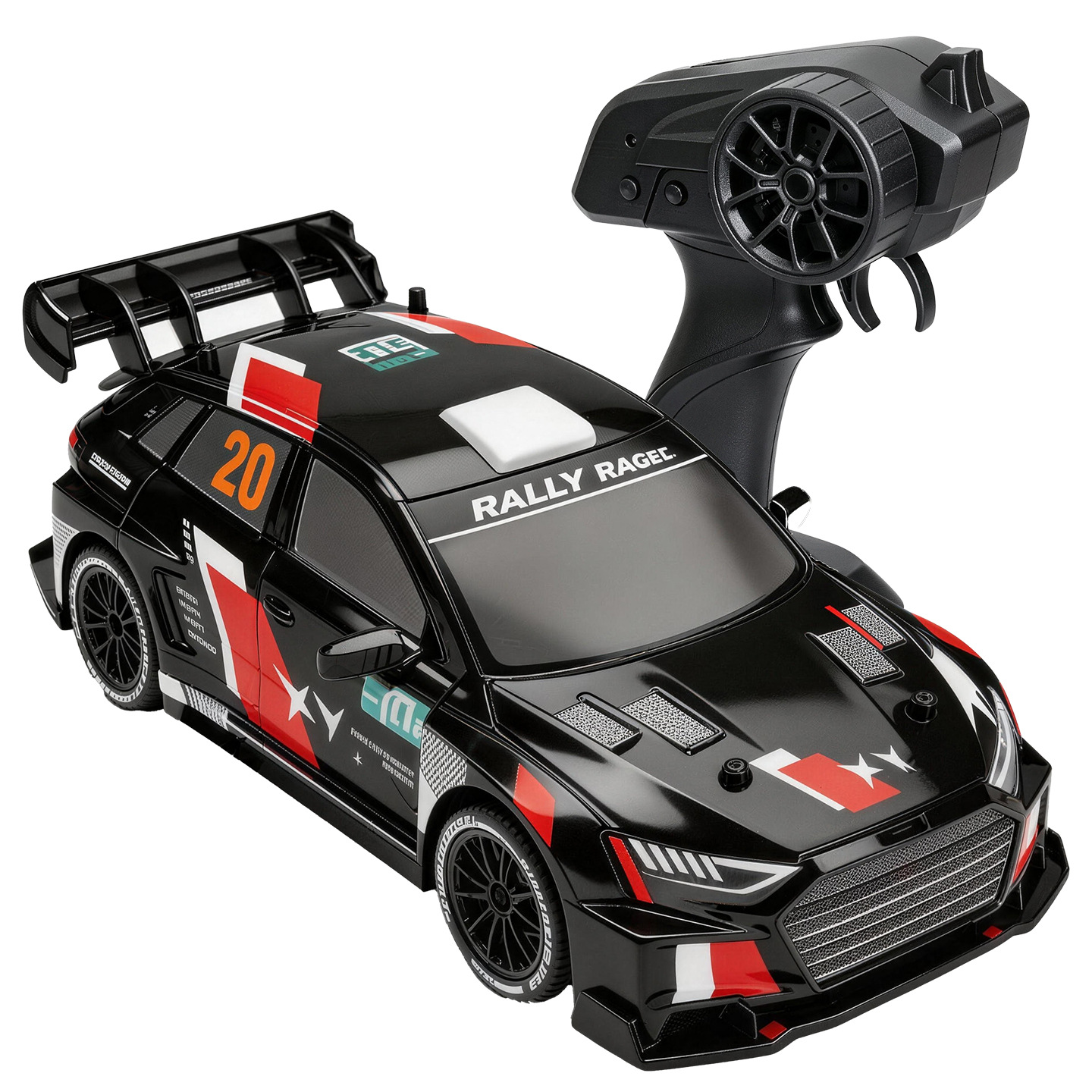 (Cross-border trading), Audi, transport, racing car, four-wheel drive car, toy car for boys and girls, remote control 5