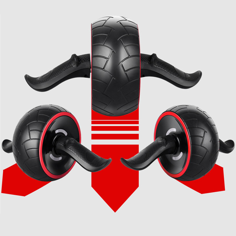 Rebote automático rueda abdominal rueda muscular abdominal equipo de fitness hogar vientre femenino reducción de peso pérdida vientre masculino contracción ejercicio entrenador