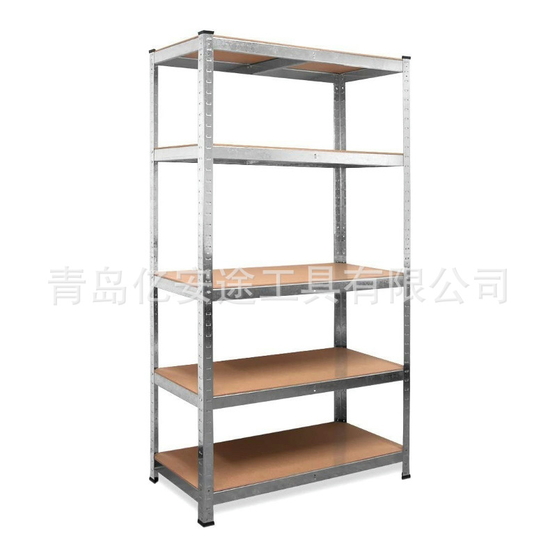 Estantes de almacenamiento Estantes de almacenamiento Estantes de almacenamiento interiores Sótano Estantes de exhibición de almacenamiento de supermercado Estantes de comercio electrónico Estantes de almacenamiento de piso de hierro image 4