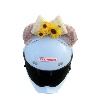 Motosiklet dəbilqələri – Helmet Decoration Giant Panda Ears