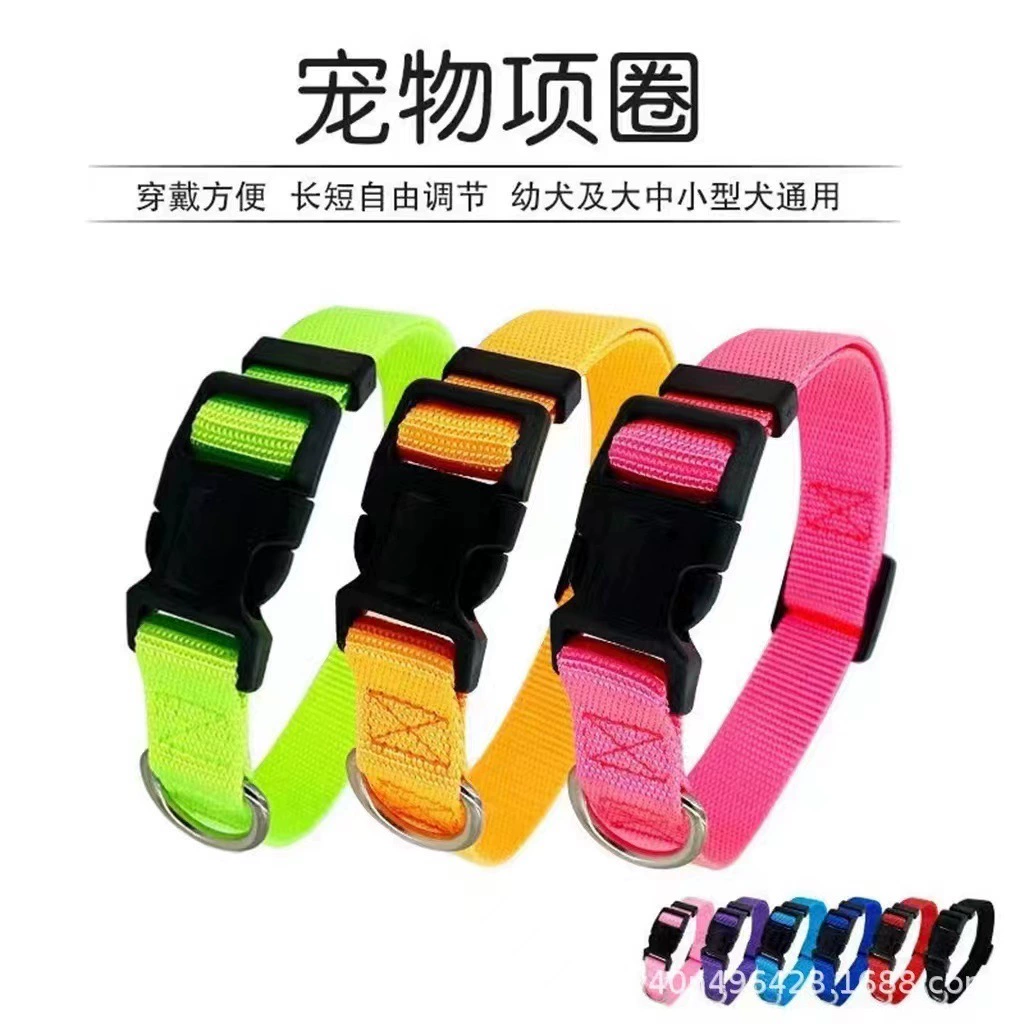 Поставки для домашних животных оптом нейлоновый ошейник