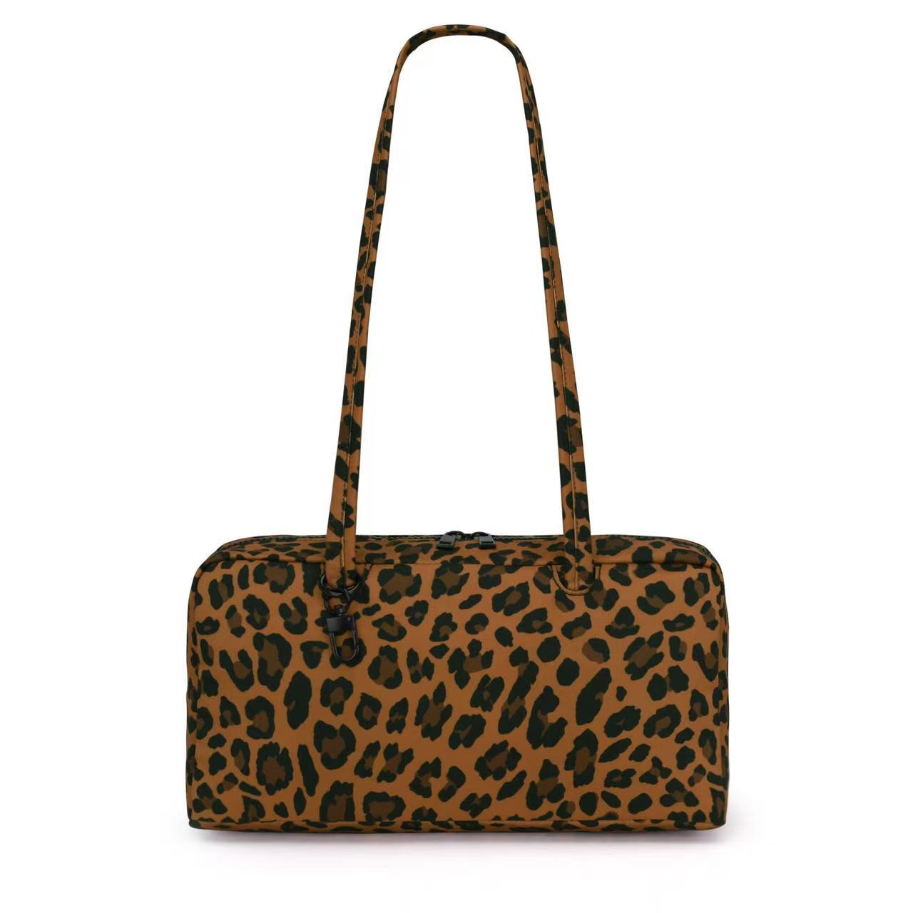 Yellow, black and brown leopard print