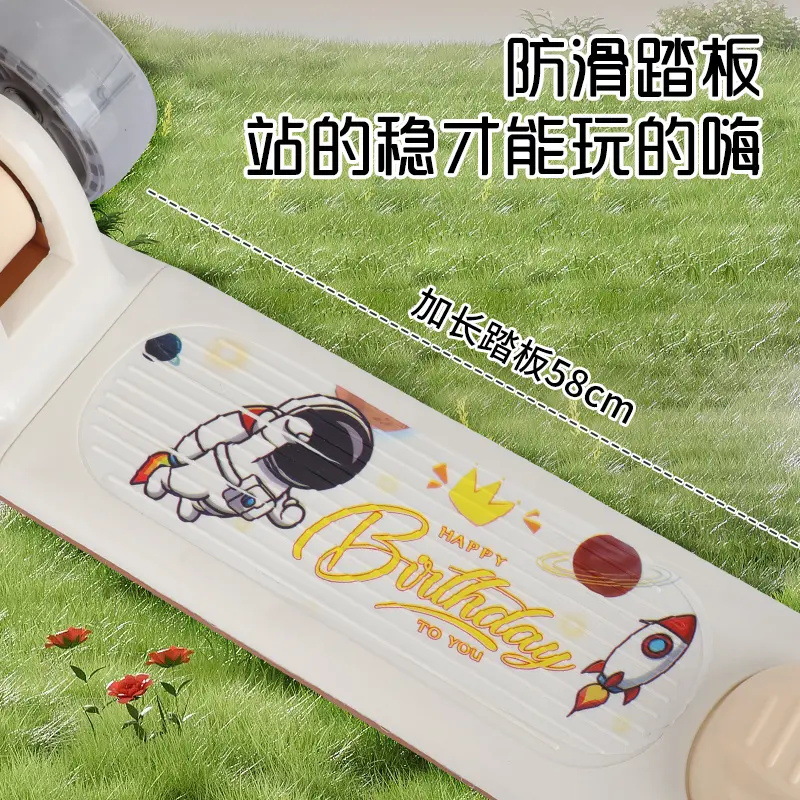 Scooter para niños 3 - 6 - 12 años de edad para niños y niñas se puede sentar deslizante nuevo scooter para niños