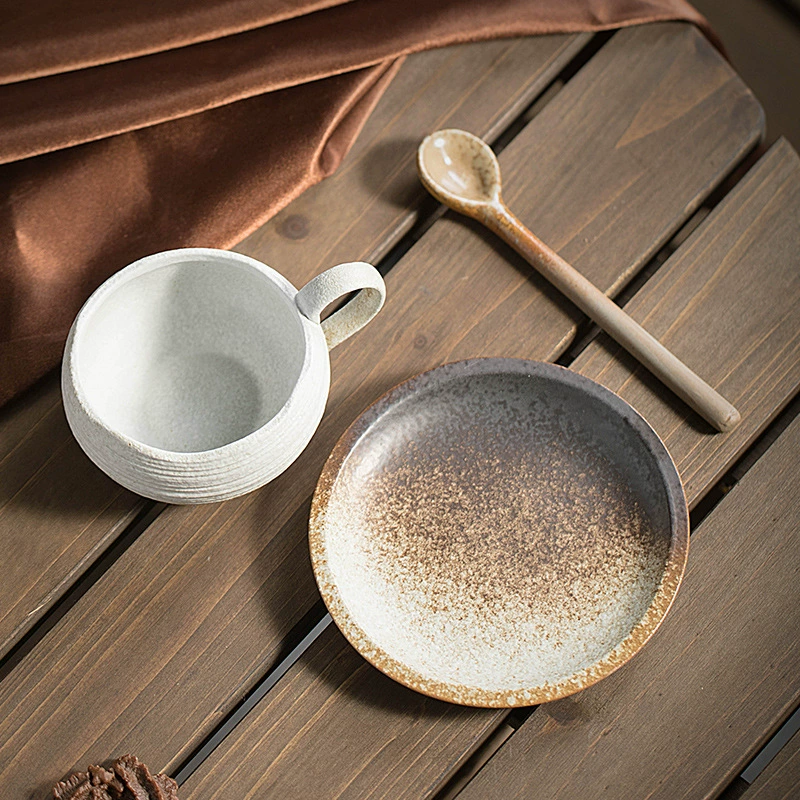 Retro coffee creative high quality set