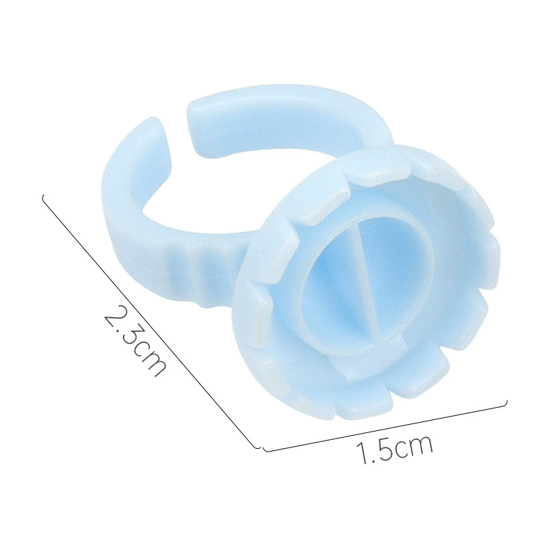 False eyelashes for extension, glue, ring for eyelashes