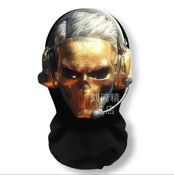 Mesh Headgear Delta Force Weilong Golden Rose Mask Game Merchandise Said Party Prank Cs Mask