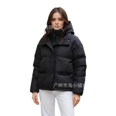 冬季新款女士羽绒棉衣宽松面包服洋气棉袄短款立领保暖加厚外套女
