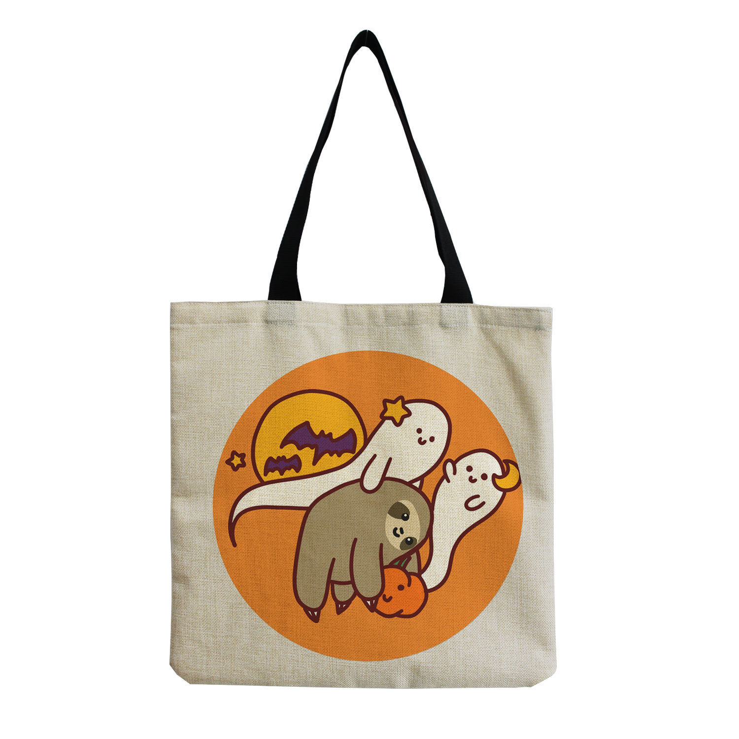 Mujeres Lindo Dibujos Animados Letra Lino Bolsa De La Compra display picture 15
