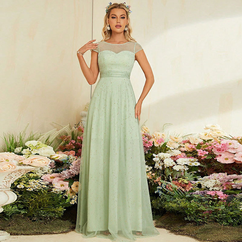 Vestido de gala de hadas de verano nuevo temperamento de banquete normalmente puede usar un vestido de hadas celebridades image 6