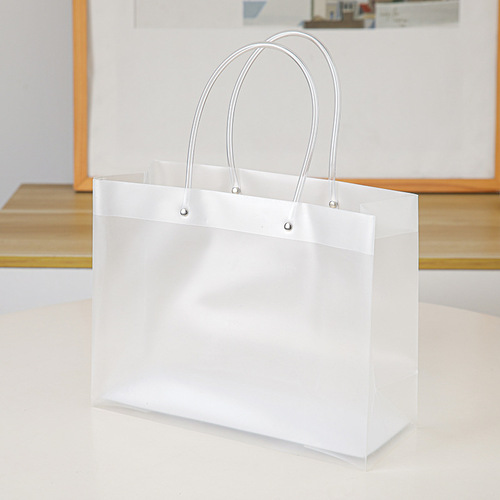 INS style marble pattern PP handbag, birthday gift bag, blank plastic bag, holiday gift bag