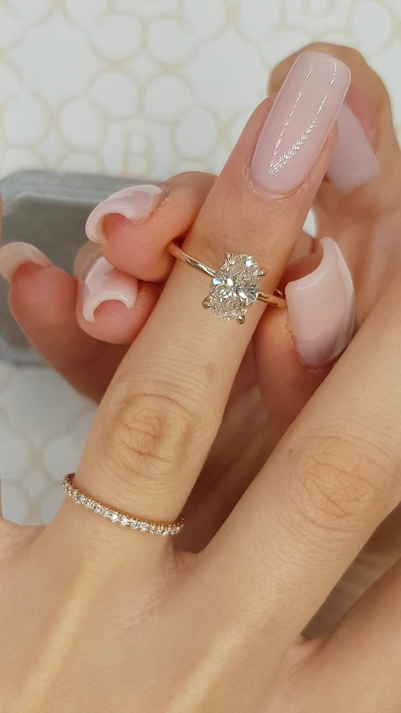 Daily Occasion Alloy Material Water Droplets Pattern Simple Style Water Droplets Alloy Inlay Zircon Women's Rings
