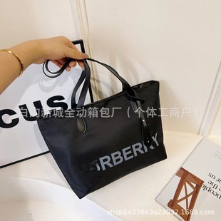 Wholesale 2024 New Ba Mouli Women's Large Capacity Portable Shoulder Bag Trendy Brand Letters Casual Lightweight Tote Bag
