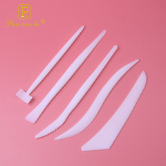 兒童5件套陶泥塑料刀工具套裝 diy軟陶泥工具 學生雕塑美術用品