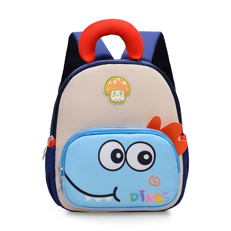 Mochila infantil preescolar dinosaurios de dibujos animados niños mochila guardería encantadora mochila transpirable ligera niñas