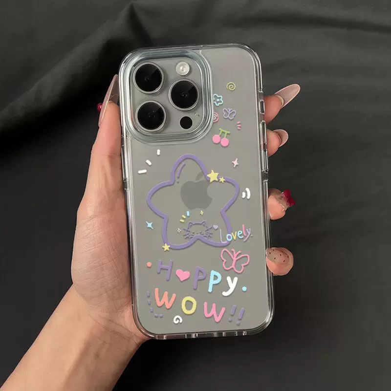 Apple, iPhone14, совместимый чехол с мультфильмом с бантом, защита от падения, 16promax