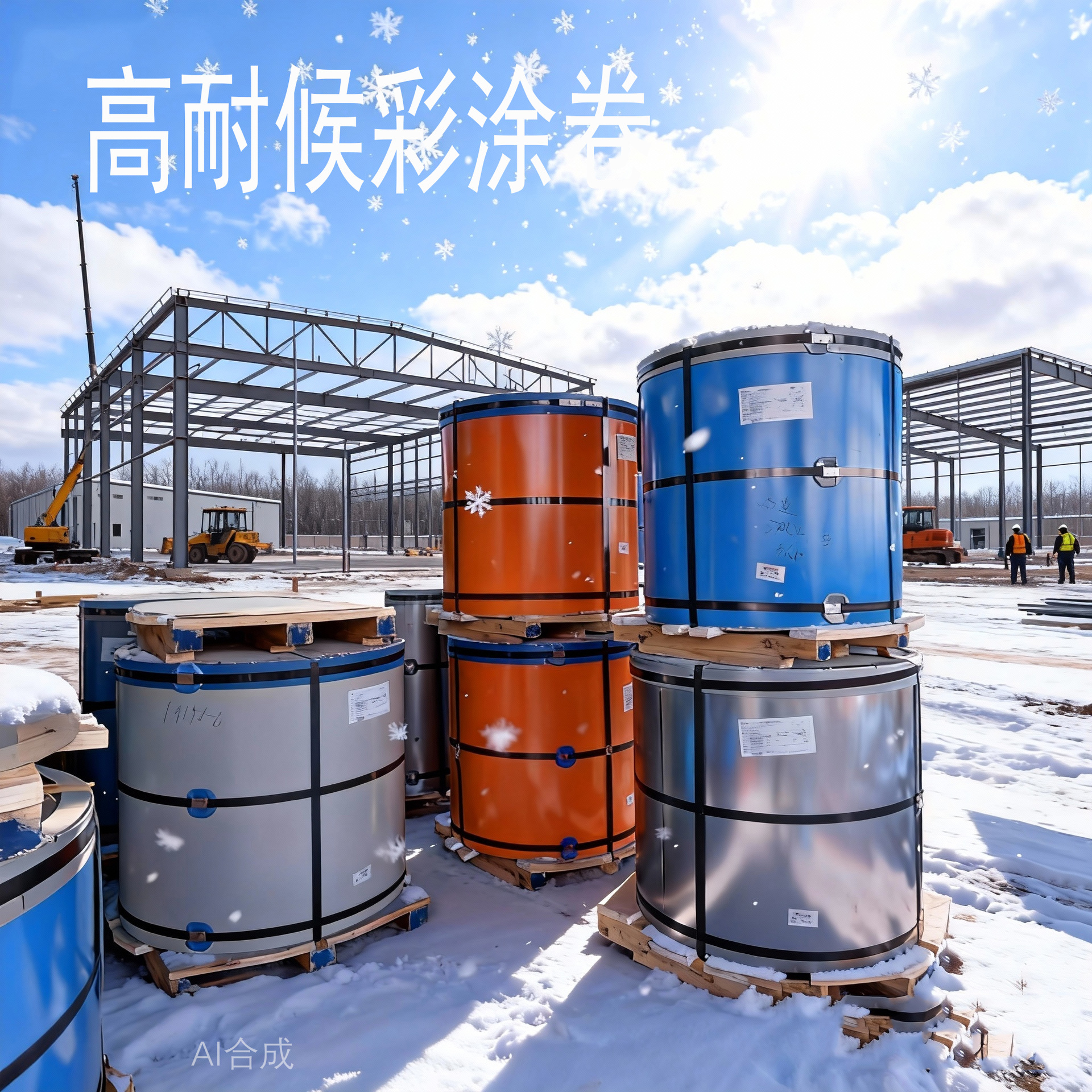 供应TDC51D+Z PE聚酯HDP高耐候SMP硅改PVDF氟碳彩涂彩钢卷砖红