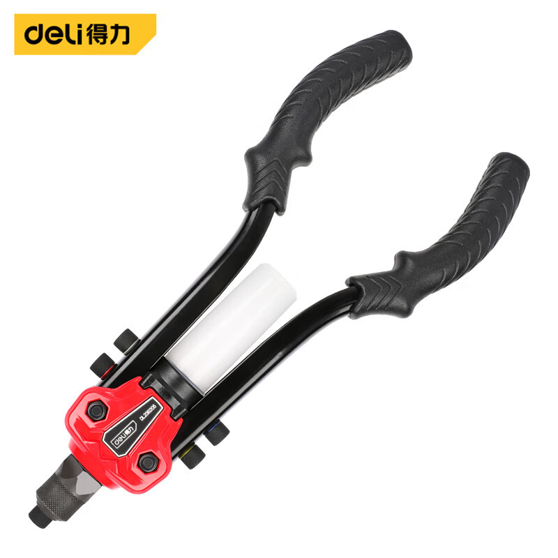 得力 省力双把拉铆枪可拉不锈钢钉塑盒 13寸 2.4-6.4mm DL236205