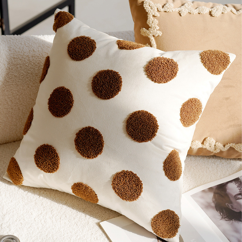 Cute de dibujos animados cachorro funda de almohada de tira larga habitación de los niños almohada larga con núcleo original simple cojín de sofá animal