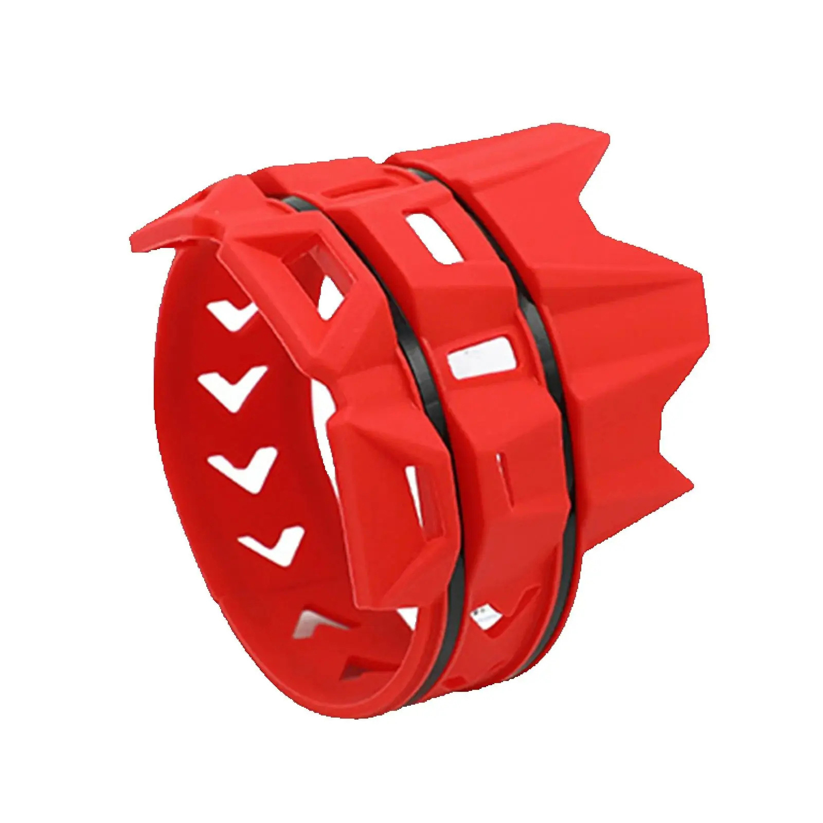 Off-Road Motorcycle Modification Parts, Exhaust Pipe Anti-Scalding Rubber Ring, Heat Insulation Rubber, Anti-Scratch Protective Cover