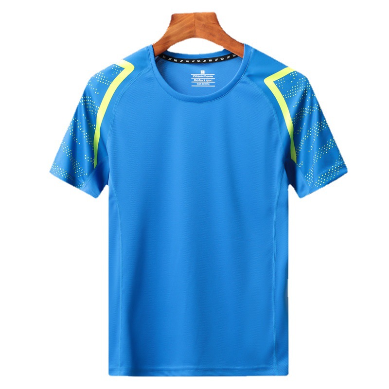 Camiseta deportiva para hombre, ropa de fitness para entrenamiento de baloncesto, absorbente del sudor, de manga corta y secado rápido, camiseta de seda helada para mujer, camiseta fina de manga corta para correr image 7