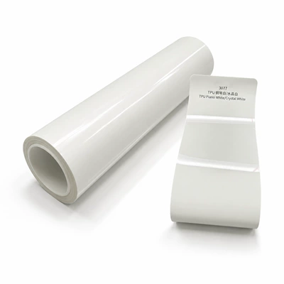 Crystal White High-Gloss Car Body | Auto Color Change Film