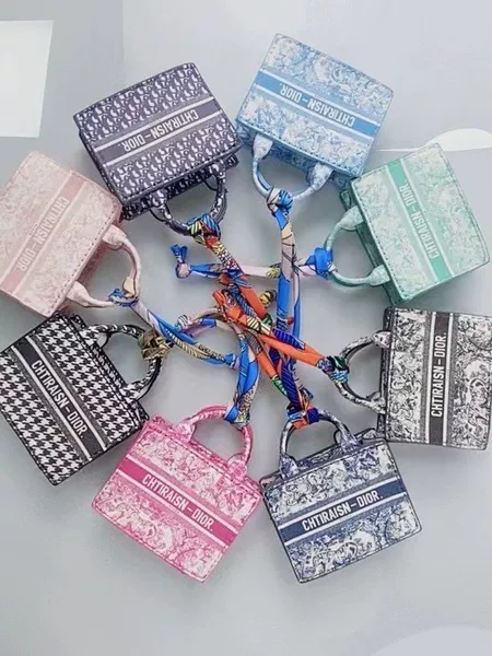 Tote bag new small pendant mini cute key bag car pendant perfume bag