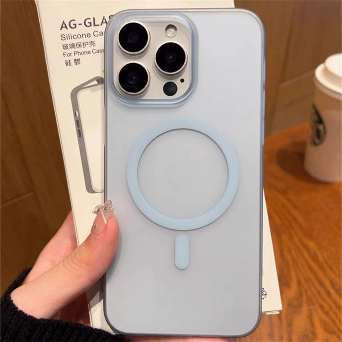 Apple, матовый чехол для телефона, защитный чехол, iPhone15, iPhone15 Pro