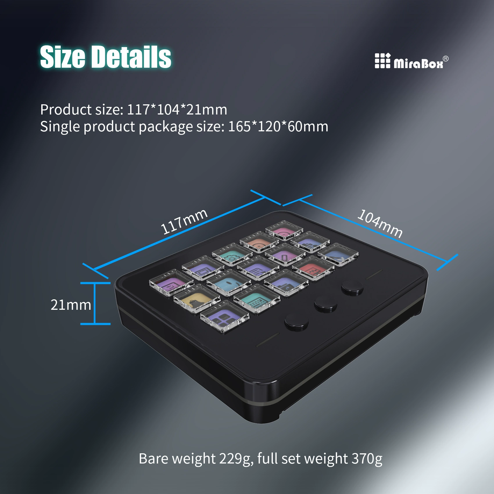 International version M18/Console/Visual custom keyboard/Visual keyboard/streamdeck
