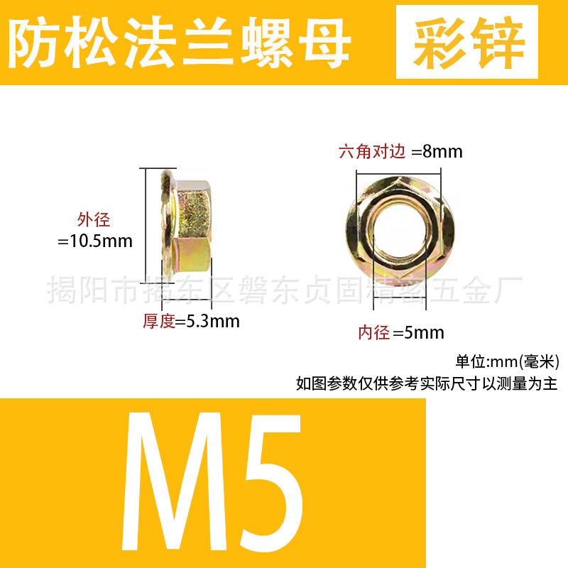 M5 color zinc