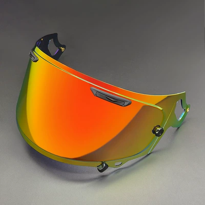 Rx7X Helmet Lens Adapts to Rx7V Neo Xd Vas-V Max Vision Full-Face Helmet Lens (Dəbilqə (Kaska) aksesuarları) - rx7x-tea-red
