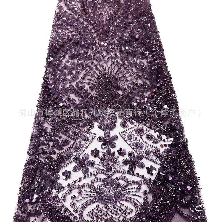 2026 nuevo estilo de lujo ligero vestido de noche de fiesta de alto nivel nicho de la banda de cumpleaños vestido de noche tela de cuentas