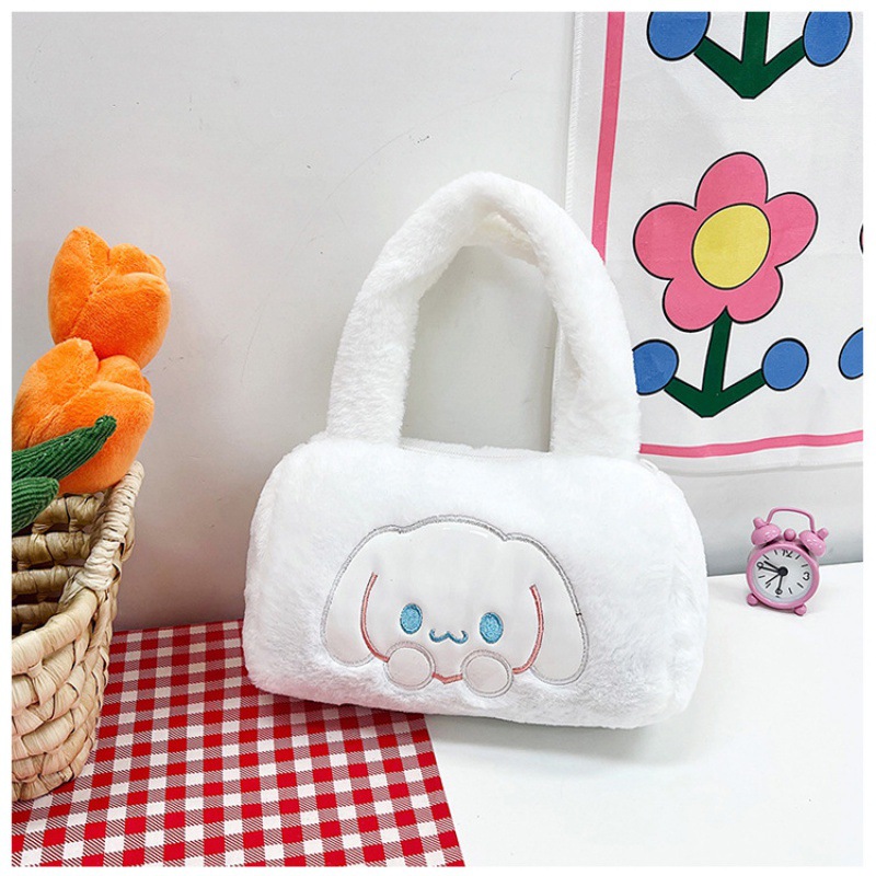 화이트 옥 카시아 개 핸드 헬드