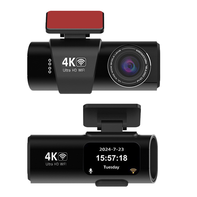 クロスボーダー 4K 携帯電話伝送 HD ナイトビジョン 1.47 前後デュアル録画駐車監視車両 HD ドライブレコーダー