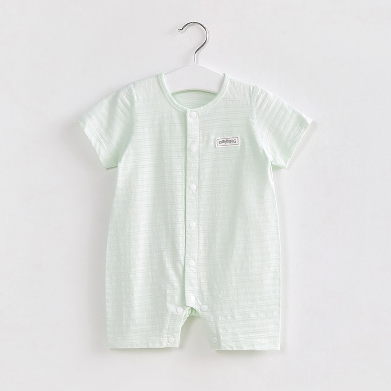 Bebé mono verano fino recién nacido Ropa abierta entrepierna niño mameluco manga corta niños y niñas Bebé Ropa de verano image 8