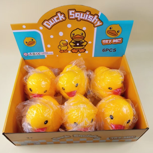 Extra-Large Yellow Duck Squeeze Toy with Slow Rebound for Stress Relief, Adult Stress-Relief Toy for Water Play and Bathing Extra-Large Yellow Duck Squeeze Toy with Slow Rebound for Stress Relief, Adult Stress-Relief Toy for Water Play and Bathing