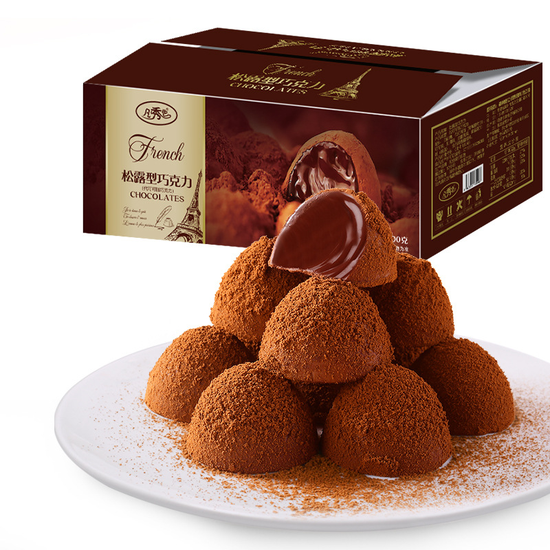 凡秀色松露巧克力200g整箱|ru