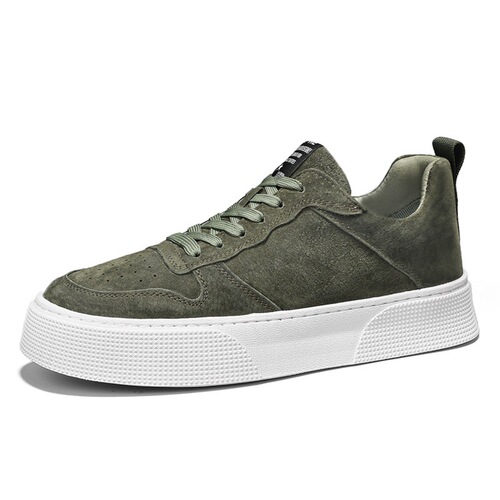 Men's 2025 Spring New Soft-Cushioned Breathable Colorblocked Board Shoes - Versatile Fashion Casual Sports Shoes