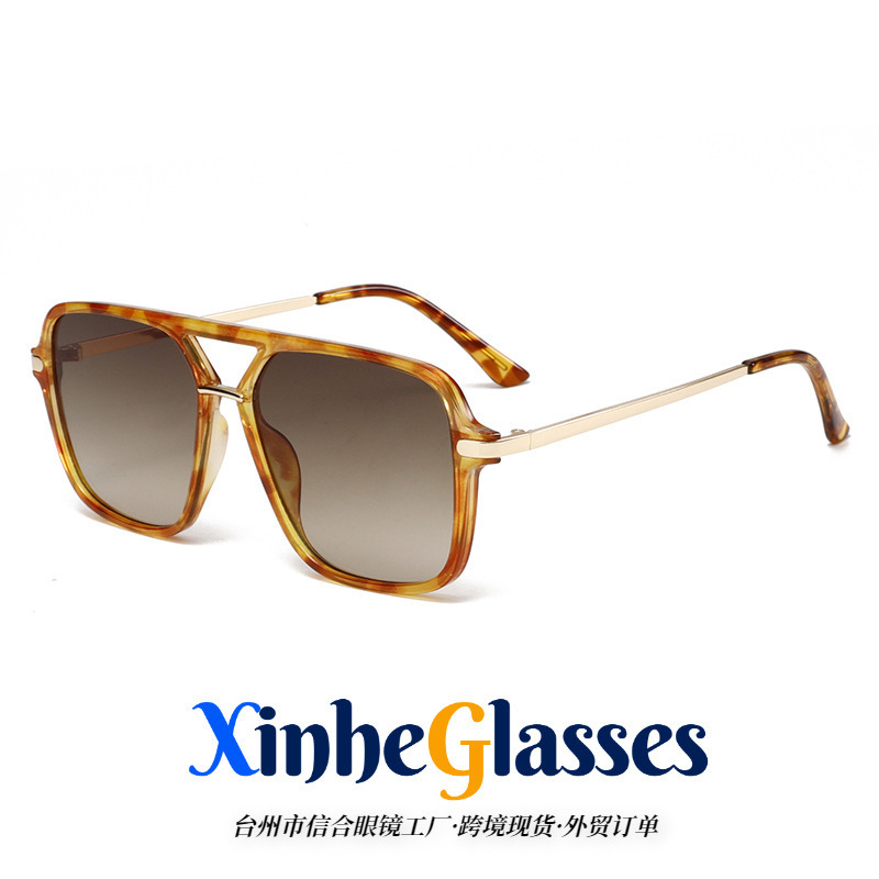 3583 double beam plastic metal classic sunglasses sunglasses cross-border e-commerce foreign trade Amazon UV400 fashion