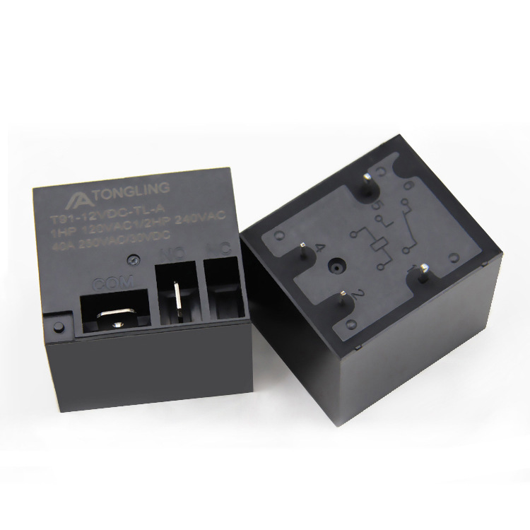 T91ハイパワーリレー4脚ノーマルオープンリレー5v/12v/24v給湯器15fリレー30a/40a|undefined
