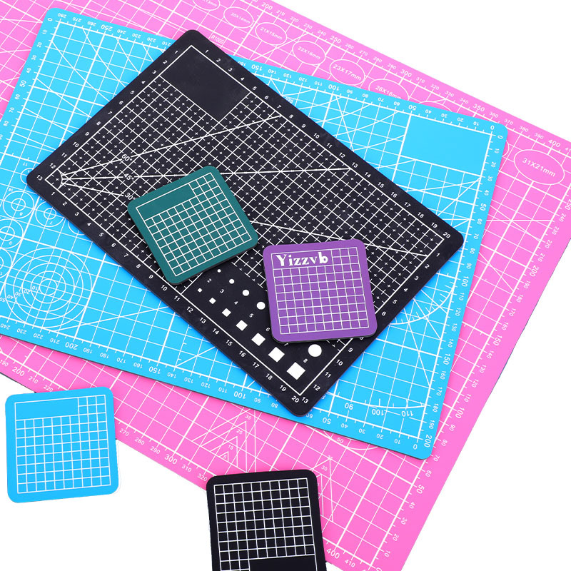 Modelo hecho a mano corte pad arte tallado tablero diario sello de goma talla tablero corte de papel corte pintura Mesa panel