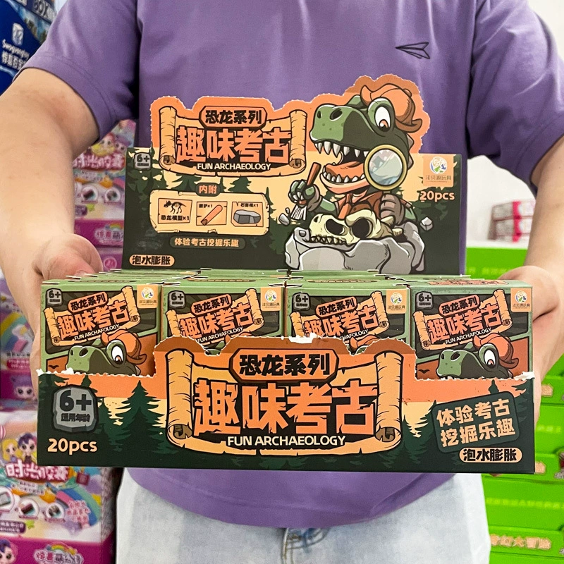 Детская головоломка Веселая археологическая игрушка Изучение серии динозавров
