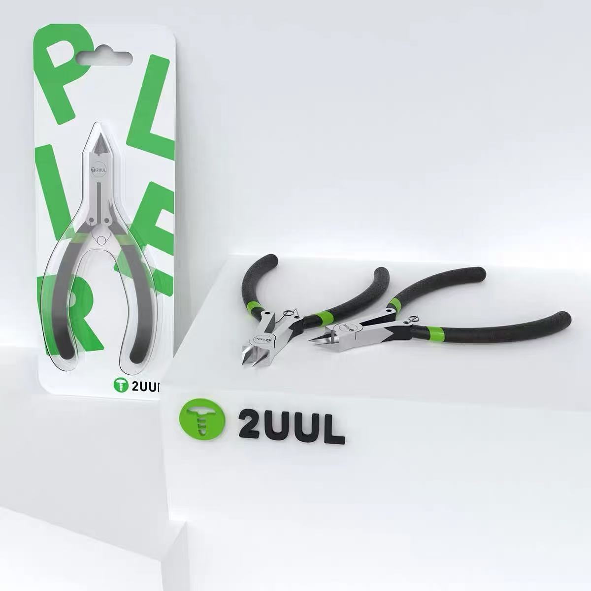 2UUL手机维修屏蔽罩专用剪钳高硬性韧性锋利工业级钳偏口斜嘴钳子