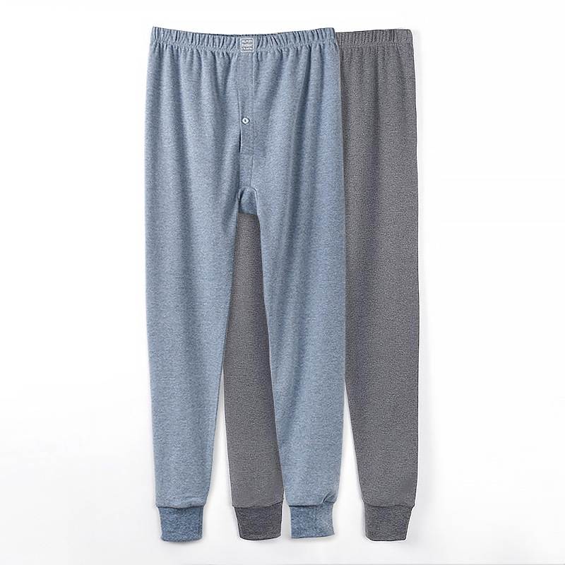 Men's High-Waisted Thermal Pants, Solid Color, Plus Size, for Dad, Inner Wear, Base Layer, Warm Pants, Single Piece Wholesale, Middle-Aged Men Men's High-Waisted Thermal Pants, Solid Color, Plus Size, for Dad, Inner Wear, Base Layer, Warm Pants, Single Piece Wholesale, Middle-Aged Men
