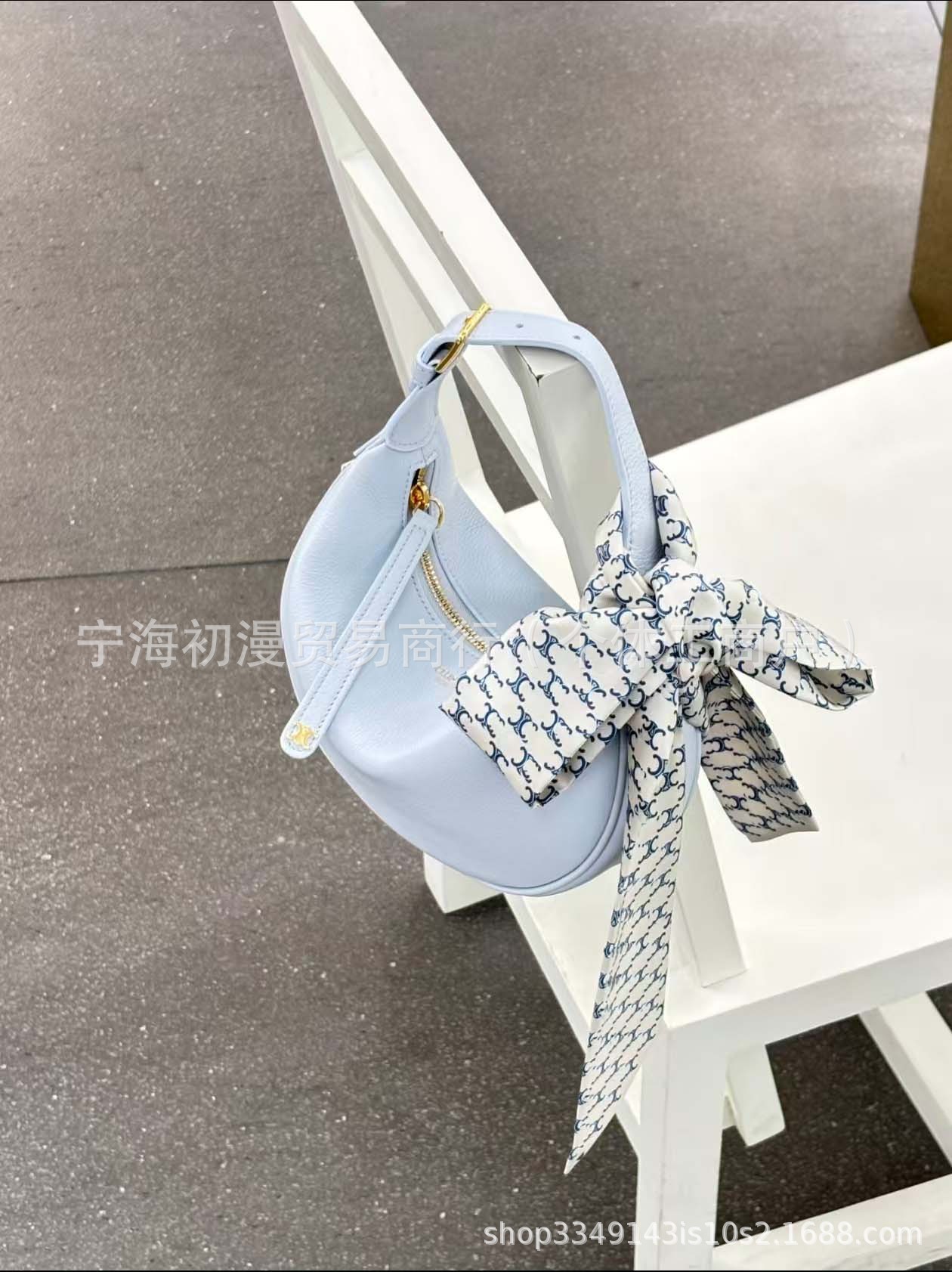 레이스 L 블루 130*6cm