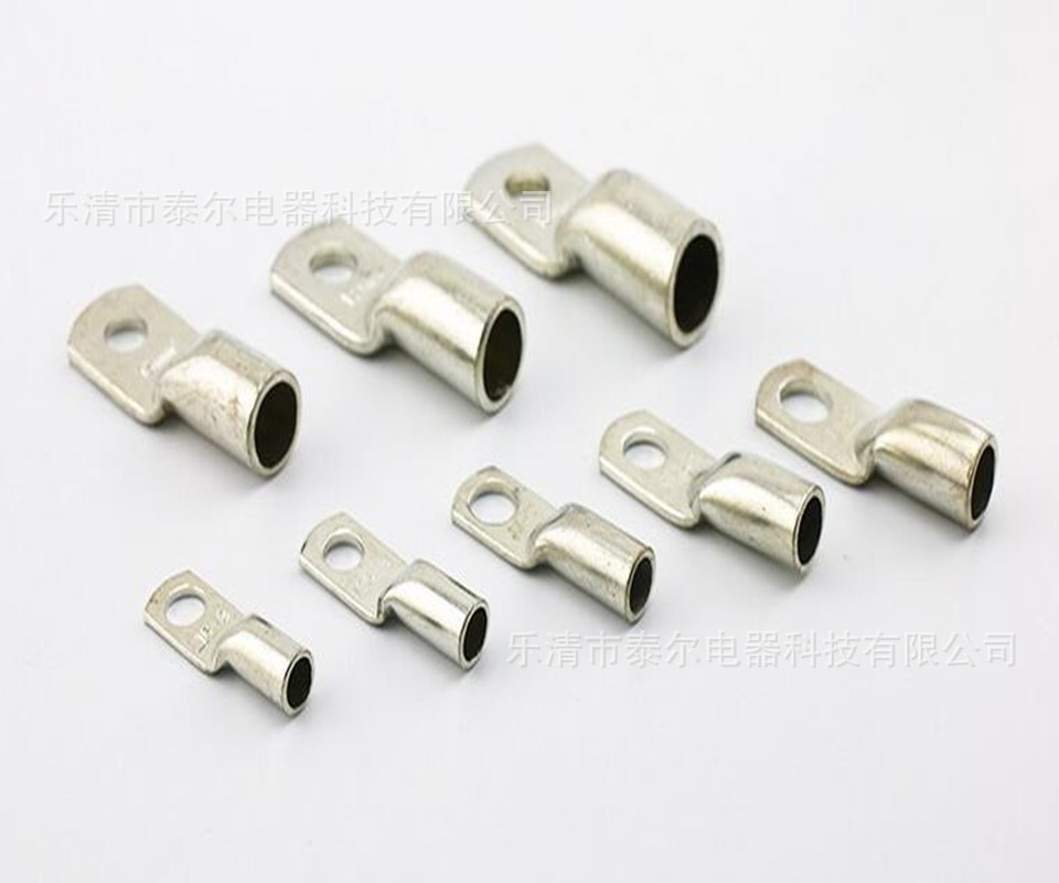 铜端子铜鼻子铜线耳JG25-8铜接线头镀锡铜线耳船用端子JG35 50 70